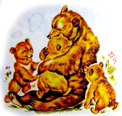 قصه کودکانه ماجرای سه بچه خرس-داستانهای مصوّر رنگی برای کودکان -ارشیو قصه و داستان ایپابفا